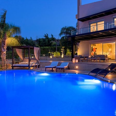 Quinn Hill Luxury Villa Rhodos Eksteriør billede