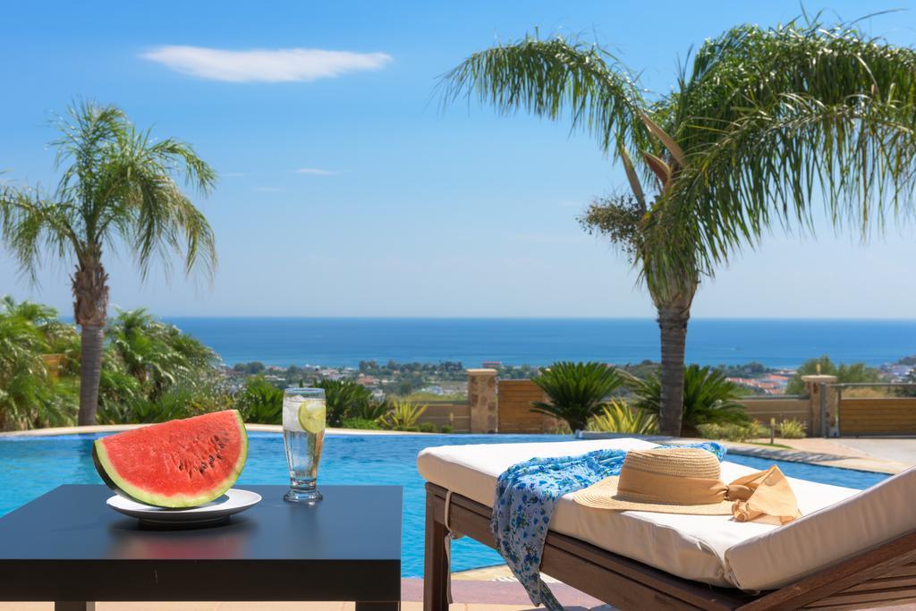 Quinn Hill Luxury Villa Rhodos Eksteriør billede