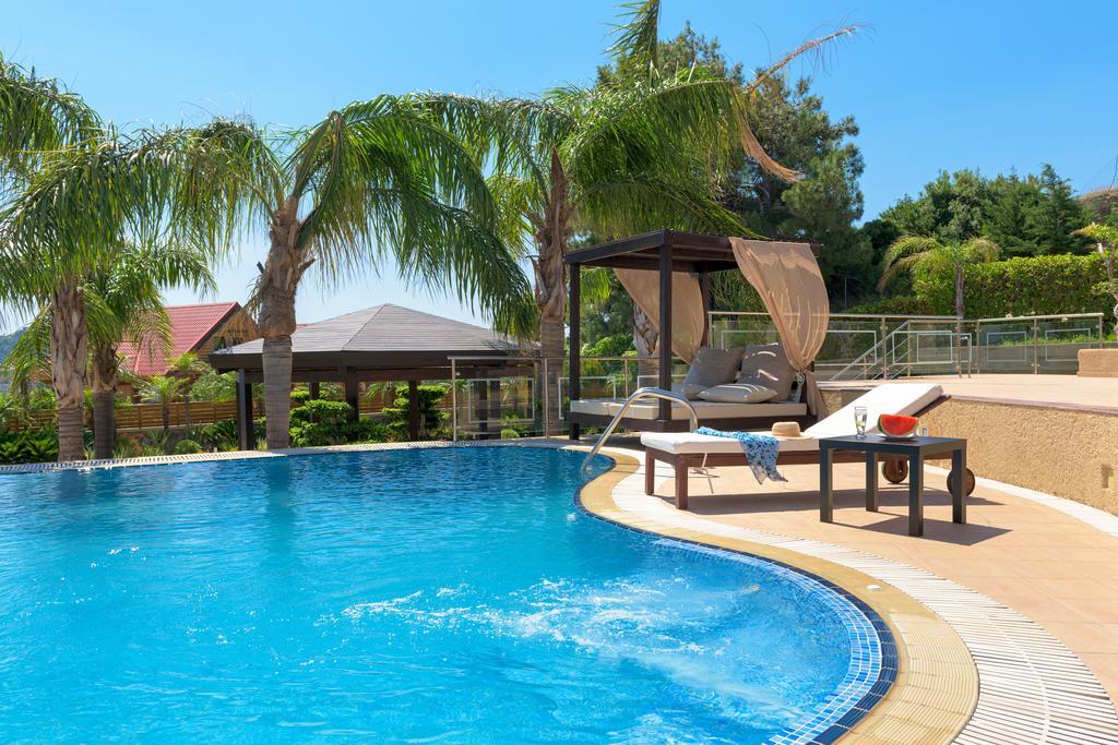 Quinn Hill Luxury Villa Rhodos Eksteriør billede