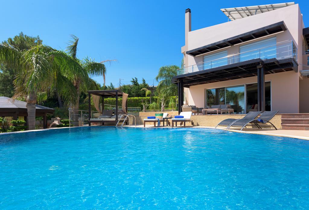 Quinn Hill Luxury Villa Rhodos Eksteriør billede