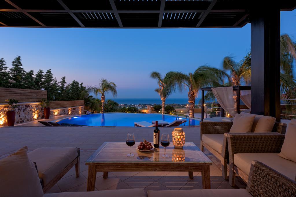Quinn Hill Luxury Villa Rhodos Eksteriør billede